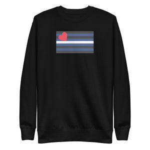 Leather Pride Flag Classic Sweatshirt