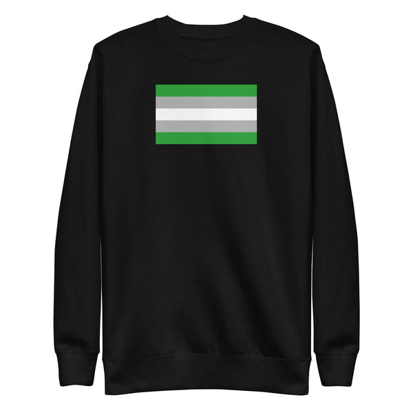 Gray Romantic Flag Unisex Premium Sweatshirt