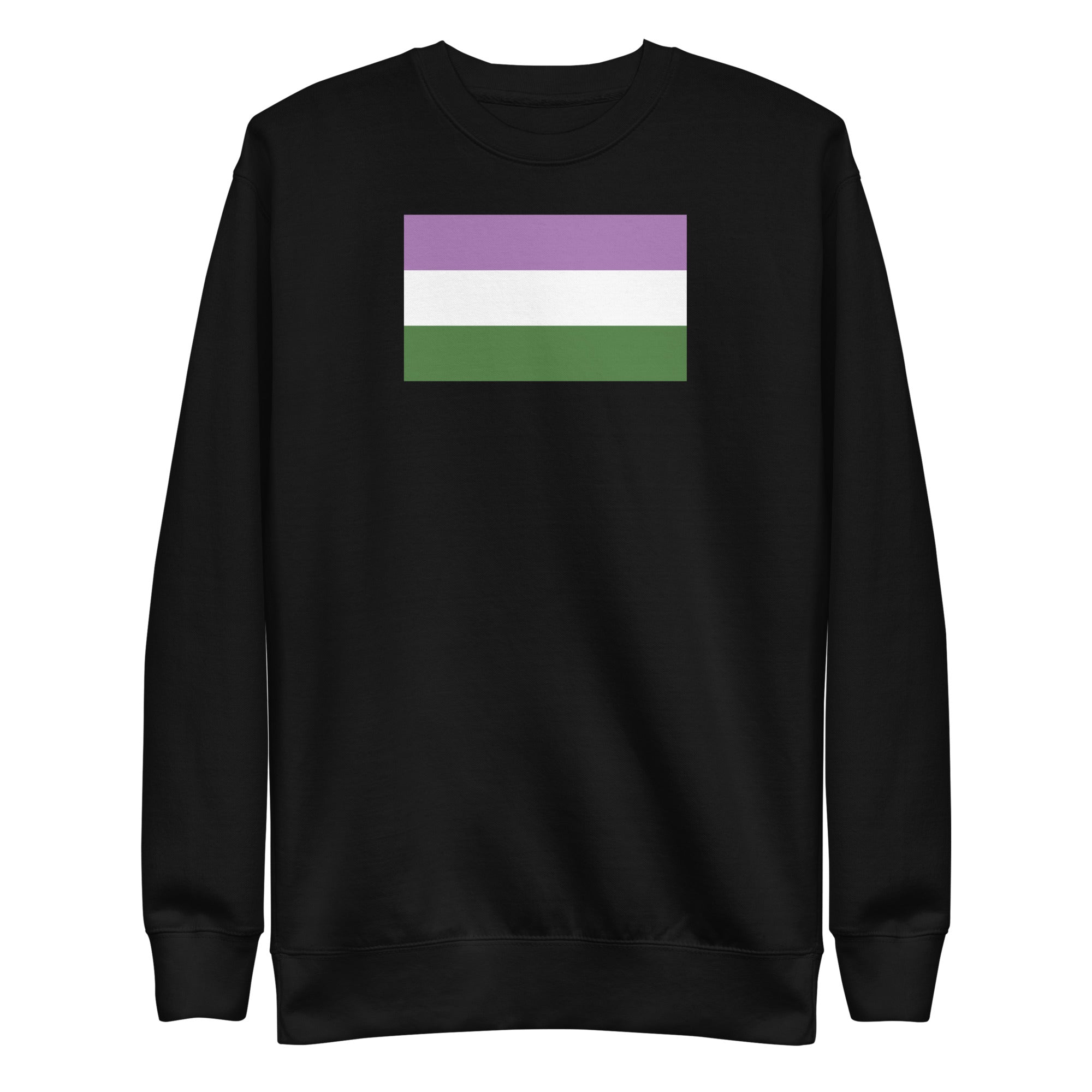 Genderqueer Flag Unisex Premium Sweatshirt