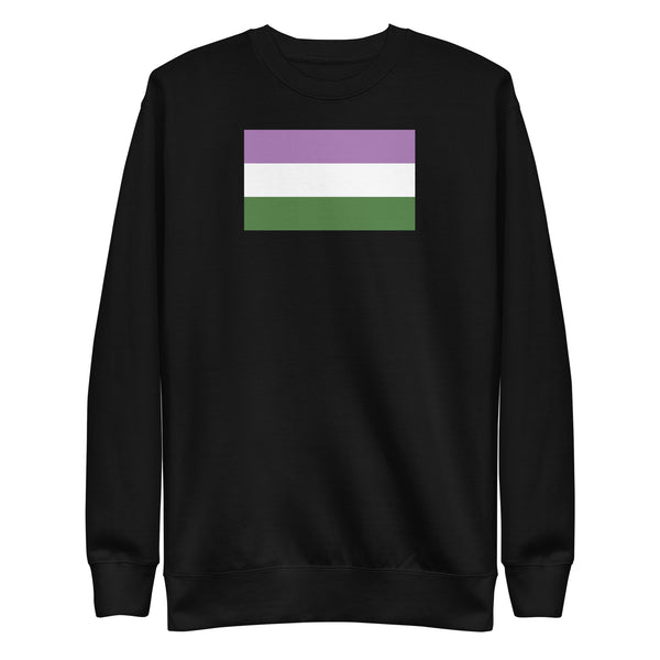 Genderqueer Flag Unisex Premium Sweatshirt