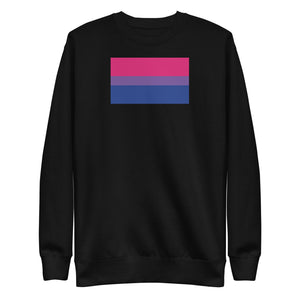 Bisexual Pride Flag Unisex Premium Sweatshirt
