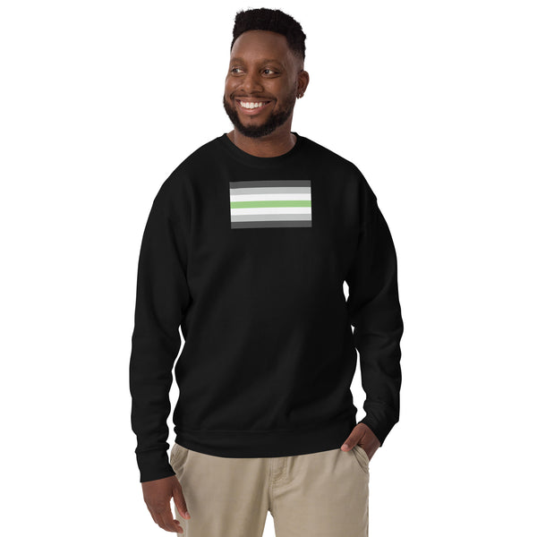 Agender Flag Classic Sweatshirt