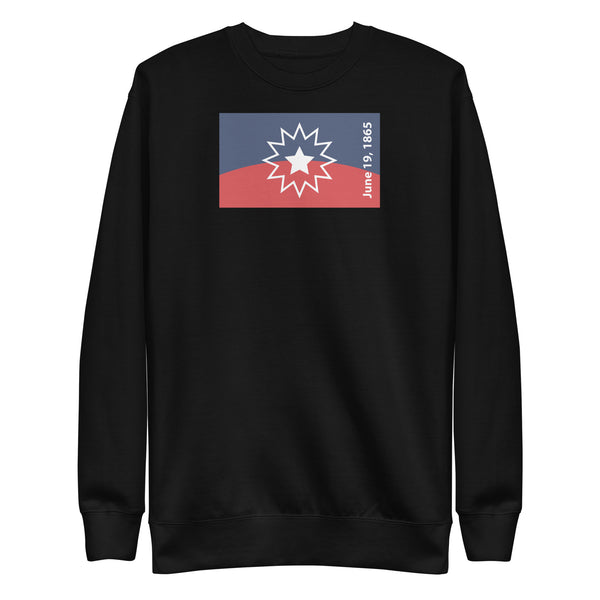 Juneteenth Flag Unisex Premium Sweatshirt