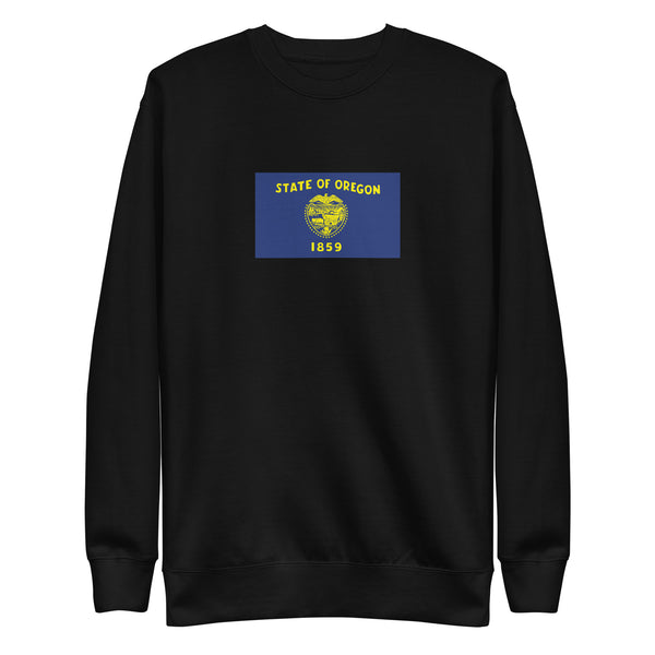 Oregon Flag Unisex Premium Sweatshirt