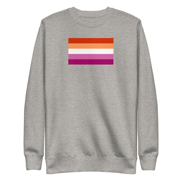 Sunset Lesbian Pride Flag Sweatshirt