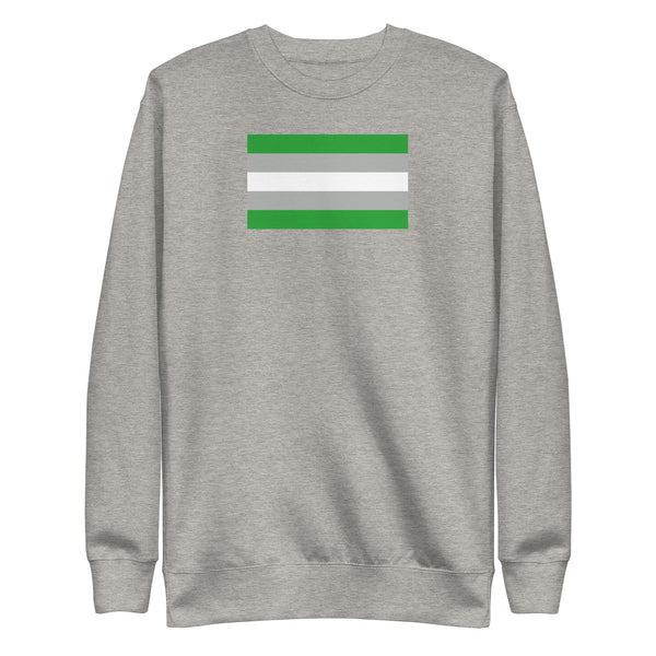 Gray Romantic Flag Unisex Premium Sweatshirt