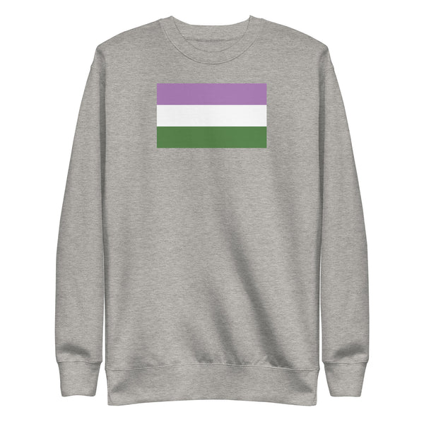 Genderqueer Flag Unisex Premium Sweatshirt