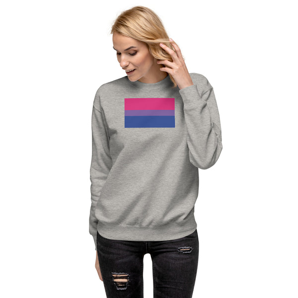 Bisexual Pride Flag Unisex Premium Sweatshirt