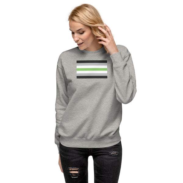 Agender Flag Classic Sweatshirt