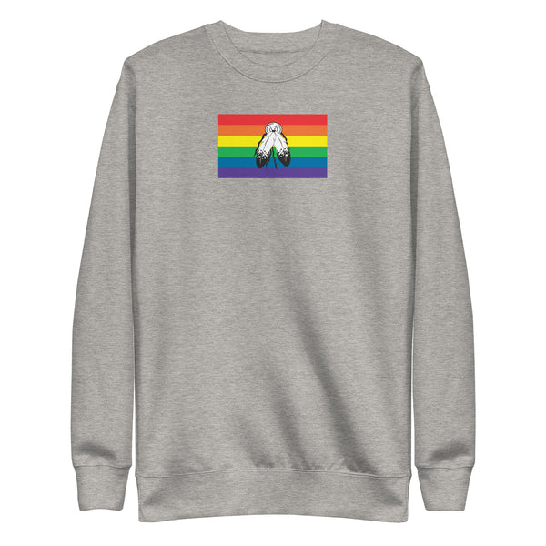 Two Spirit Flag Unisex Premium Sweatshirt