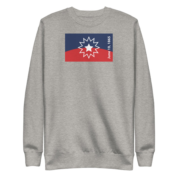 Juneteenth Flag Unisex Premium Sweatshirt