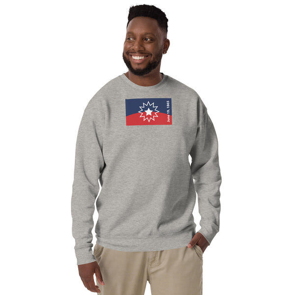 Juneteenth Flag Unisex Premium Sweatshirt