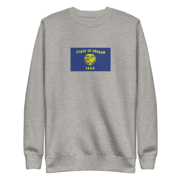 Oregon Flag Unisex Premium Sweatshirt