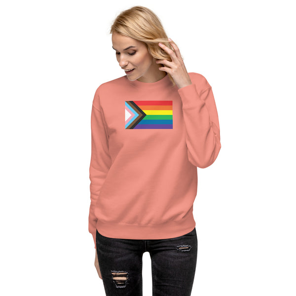 Progress Pride Flag Classic Sweatshirt