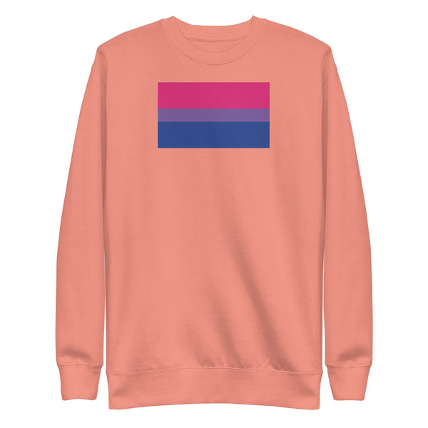 Bisexual Pride Flag Unisex Premium Sweatshirt