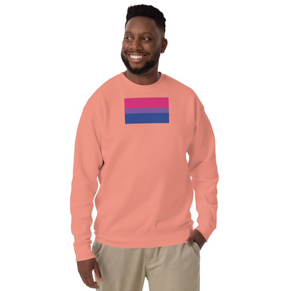 Bisexual Pride Flag Unisex Premium Sweatshirt