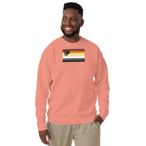 Bear Pride Flag Ultra Soft Sweatshirt