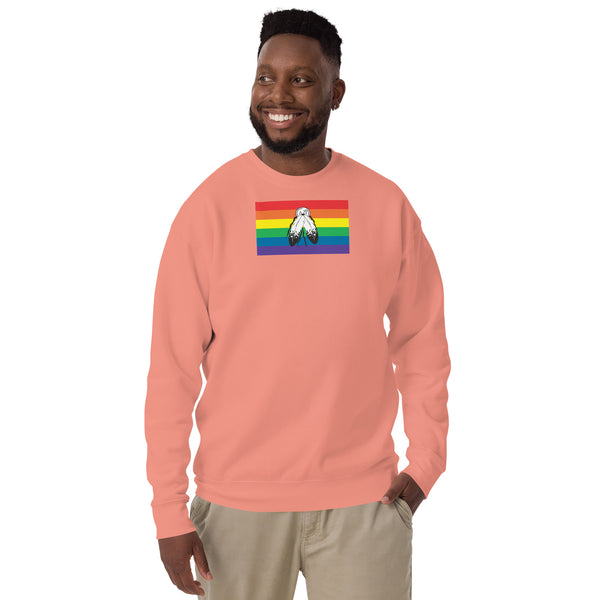 Two Spirit Flag Unisex Premium Sweatshirt