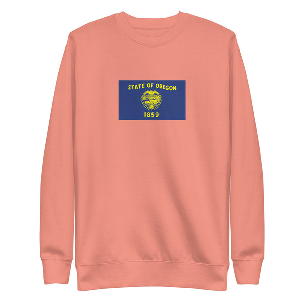 Oregon Flag Unisex Premium Sweatshirt