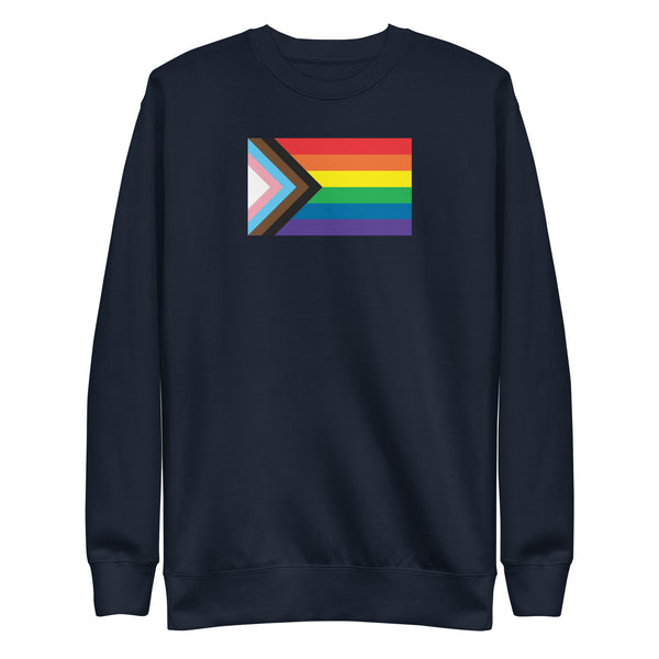 Progress Pride Flag Classic Sweatshirt