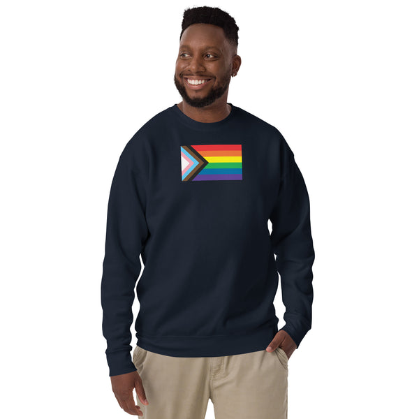 Progress Pride Flag Classic Sweatshirt