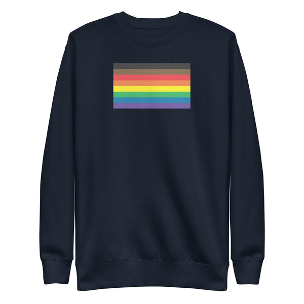 More Color, More Pride Flag Unisex Premium Sweatshirt