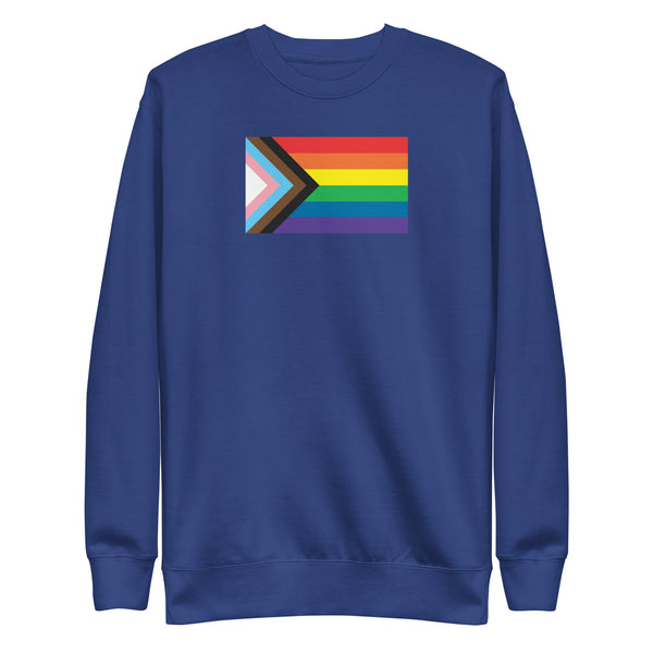 Progress Pride Flag Classic Sweatshirt