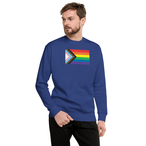 Progress Pride Flag Classic Sweatshirt