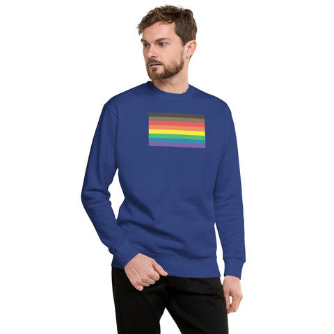 More Color, More Pride Flag Unisex Premium Sweatshirt