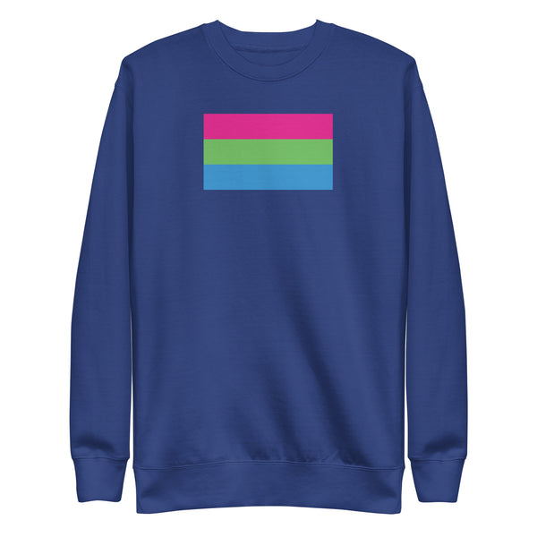 Polysexual Pride Flag Sweatshirt