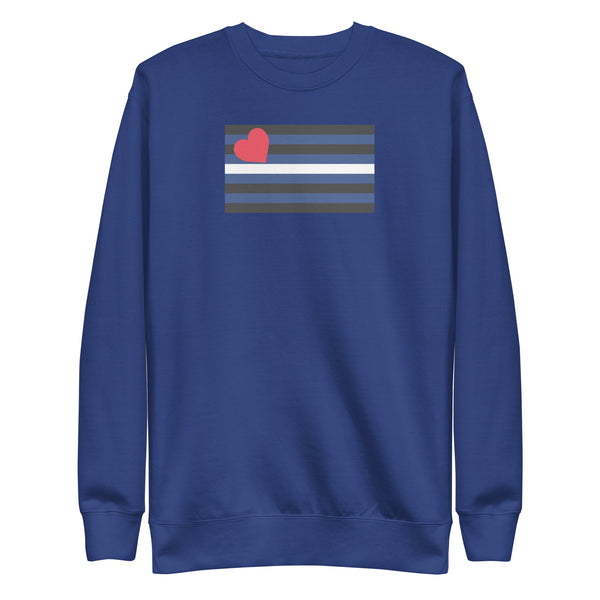 Leather Pride Flag Classic Sweatshirt