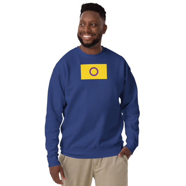Intersex Flag Unisex Premium Sweatshirt