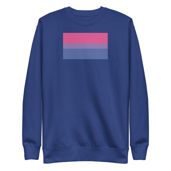 Bisexual Pride Flag Unisex Premium Sweatshirt