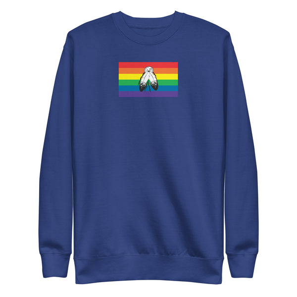 Two Spirit Flag Unisex Premium Sweatshirt