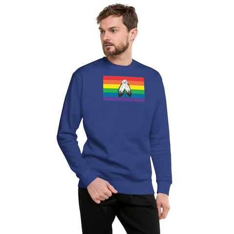 Two Spirit Flag Unisex Premium Sweatshirt