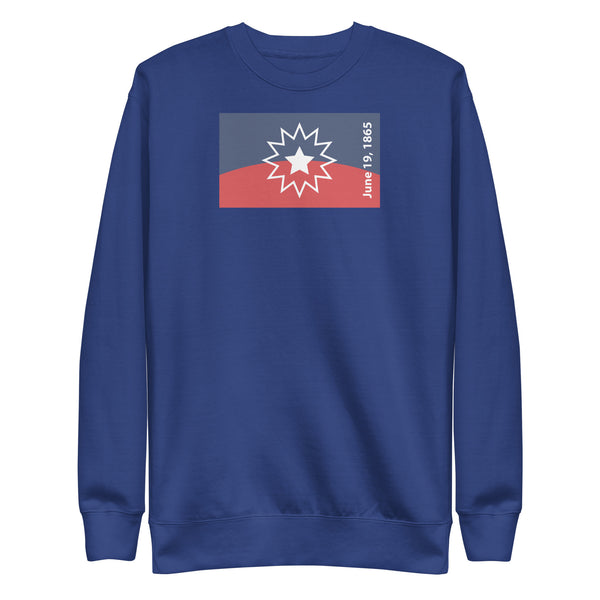 Juneteenth Flag Unisex Premium Sweatshirt