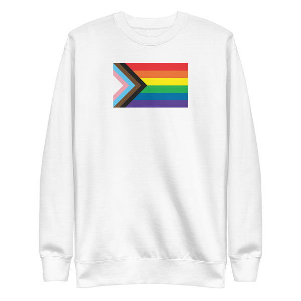 Progress Pride Flag Classic Sweatshirt