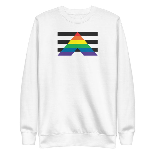 Straight Ally Flag, Ultra Soft Classic Sweatshirt