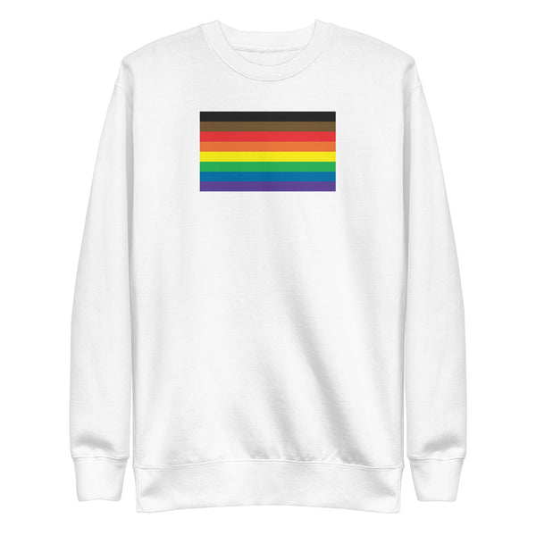More Color, More Pride Flag Unisex Premium Sweatshirt