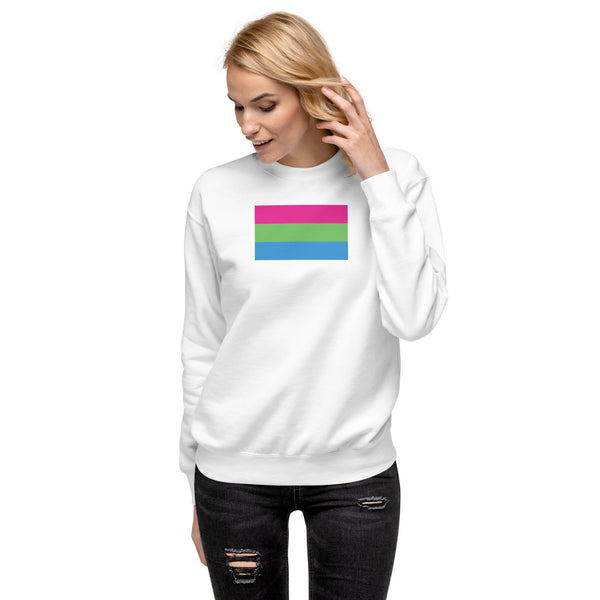 Polysexual Pride Flag Sweatshirt