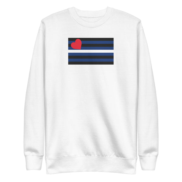 Leather Pride Flag Classic Sweatshirt