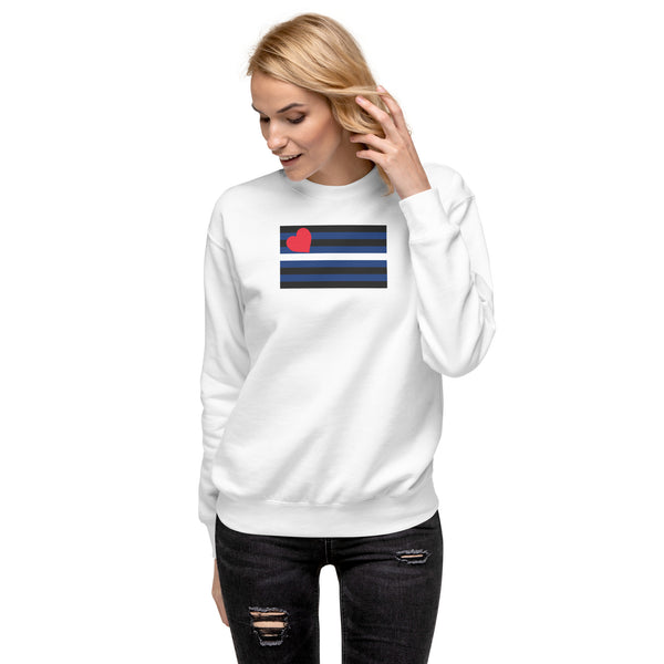Leather Pride Flag Classic Sweatshirt