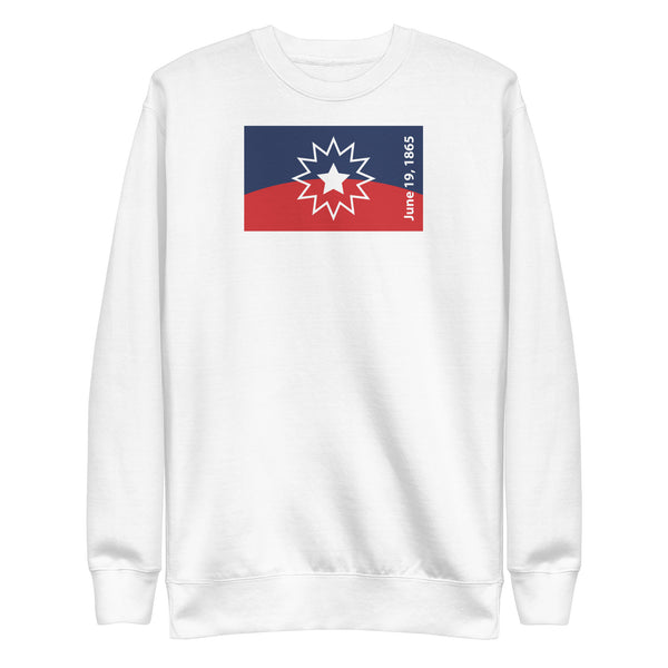 Juneteenth Flag Unisex Premium Sweatshirt