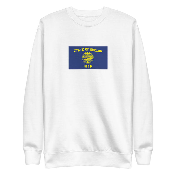 Oregon Flag Unisex Premium Sweatshirt