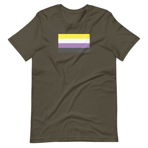 Non Binary Flag Unisex t-shirt