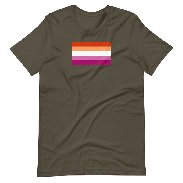 Sunset Lesbian Pride Flag (2019) Unisex T-Shirt