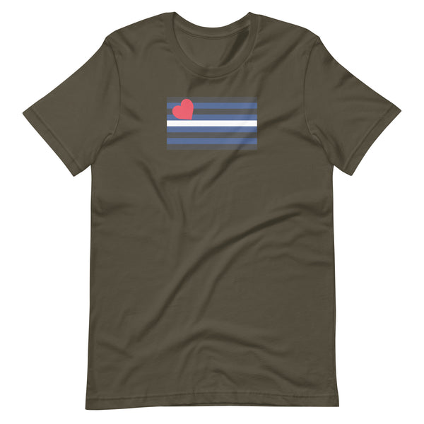 Leather Pride Flag Unisex T-Shirt | Sizes Up To 5XL