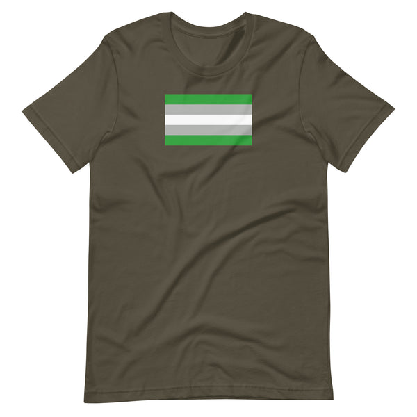 Gray romantic Flag Unisex t-shirt