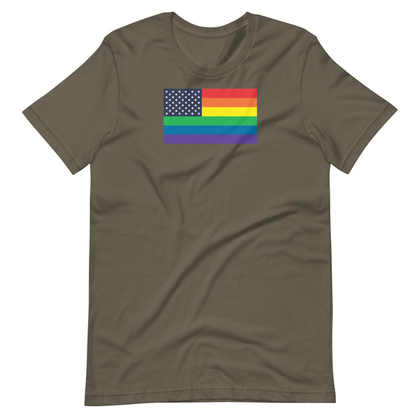 United States LGBT Pride Flag Unisex t-shirt