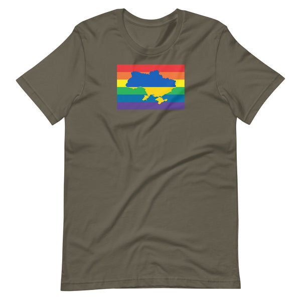 Ukraine LGBT Pride Flag Unisex t-shirt